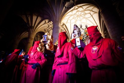 Procesión de Las caídas de Jesús. MARIO TEJEDOR
