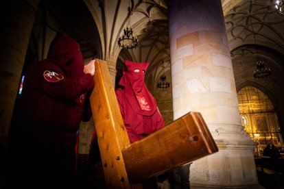 Procesión de Las caídas de Jesús. MARIO TEJEDOR
