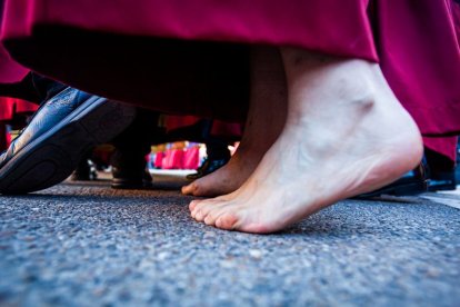 Procesión de Las caídas de Jesús. MARIO TEJEDOR