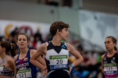 Marta Pérez en el Campeonato de España en pista cubierta 2022. VSM PHOTOEVENTS.
