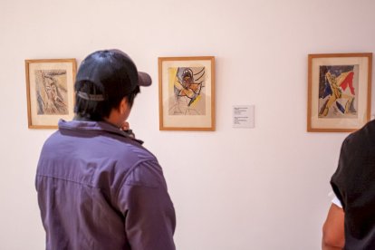 La muestra de Picasso en el Centro Cultural Gaya Nuño. MARIO TEJEDOR