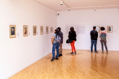 La muestra de Picasso en el Centro Cultural Gaya Nuño. MARIO TEJEDOR