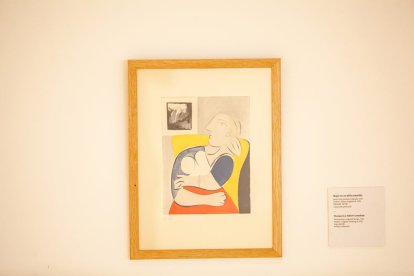 La muestra de Picasso en el Centro Cultural Gaya Nuño. MARIO TEJEDOR