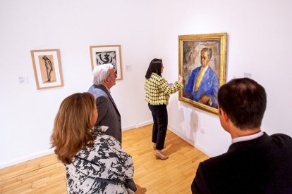 La muestra de Picasso en el Centro Cultural Gaya Nuño. MARIO TEJEDOR