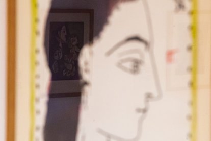 La muestra de Picasso en el Centro Cultural Gaya Nuño. MARIO TEJEDOR