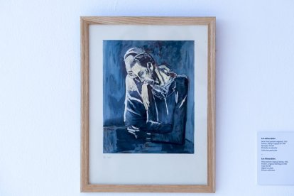 La muestra de Picasso en el Centro Cultural Gaya Nuño. MARIO TEJEDOR