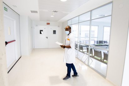 Instalaciones del hospital Santa Bárbara. MARIO TEJEDOR