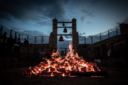 Paso del Fuego en San Pedro Manrique, en Soria.