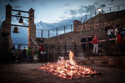 Paso del Fuego en San Pedro Manrique, en Soria.