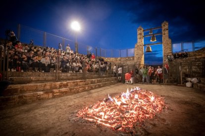 Paso del Fuego en San Pedro Manrique, en Soria.