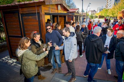Casetas de la DO Ribera del Duero en el Espolón. MARIO TEJEDOR (8)