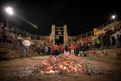 Paso del Fuego en San Pedro Manrique, en Soria.