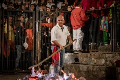 Paso del Fuego en San Pedro Manrique, en Soria.