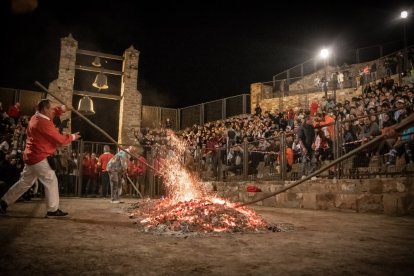 Paso del Fuego en San Pedro Manrique, en Soria.