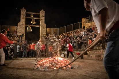 Paso del Fuego en San Pedro Manrique, en Soria.