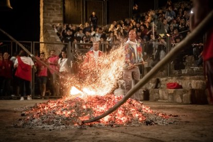 Paso del Fuego en San Pedro Manrique, en Soria.