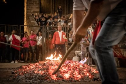 Paso del Fuego en San Pedro Manrique, en Soria.
