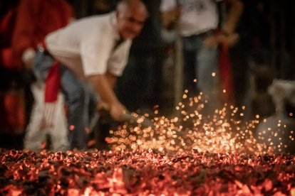 Paso del Fuego en San Pedro Manrique, en Soria.