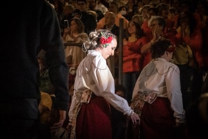 Paso del Fuego en San Pedro Manrique, en Soria.