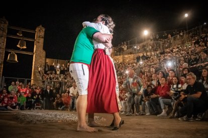 Paso del Fuego en San Pedro Manrique, en Soria.