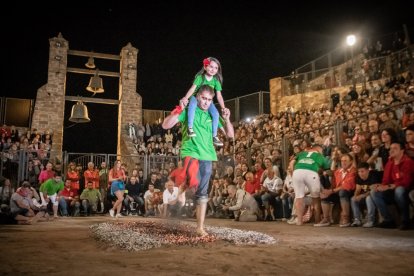 Paso del Fuego en San Pedro Manrique, en Soria.