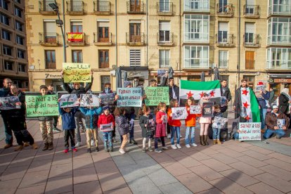 Asociación de sirios concentrados en Soria. MARIO TEJEDOR (1)