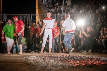 Paso del Fuego en San Pedro Manrique, en Soria.