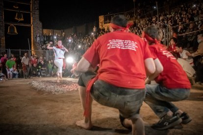 Paso del Fuego en San Pedro Manrique, en Soria.