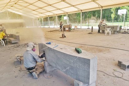Simposio de escultura en Almazán