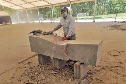 Simposio de escultura en Almazán