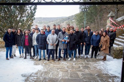Ruta del equipo por el patrón y las instituciones. MARIO TEJEDOR (1)