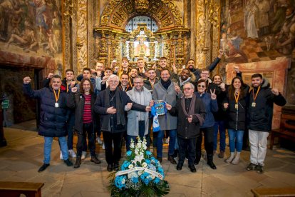 Ruta del equipo por el patrón y las instituciones. MARIO TEJEDOR (7)
