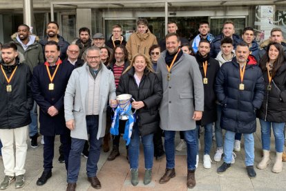 Ruta del equipo por el patrón y las instituciones. MARIO TEJEDOR (59)
