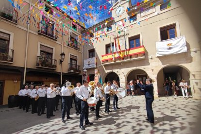 Comienzo de las fiestas en San Esteban de Gormaz. ANA HERNANDO