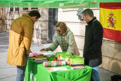 Concentración de Vox en Soria.-G. MONTESEGURO