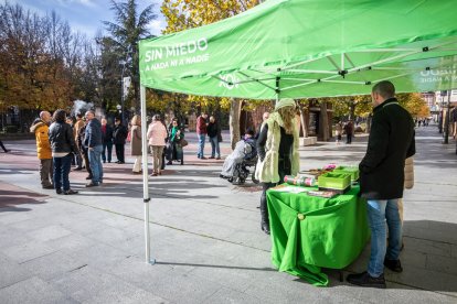 Concentración de Vox en Soria.-G. MONTESEGURO
