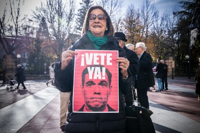 Concentración de Vox en Soria.-G. MONTESEGURO