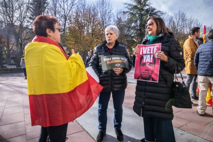 Concentración de Vox en Soria.-G. MONTESEGURO