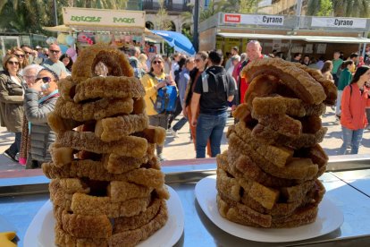 Promoción del Torrezno de Soria en Valencia.-A.M.