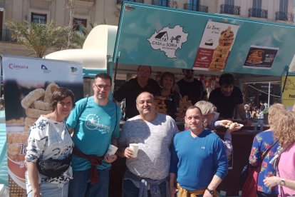 Promoción del Torrezno de Soria en Valencia.-A.M.