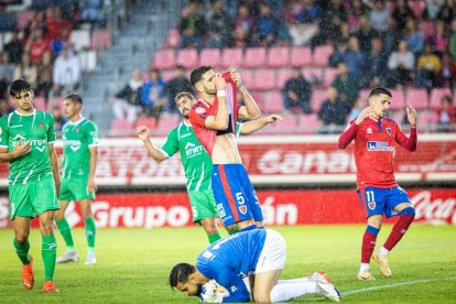 CD Numancia 1 - UE Cornellá 2. MARIO TEJEDOR (60)