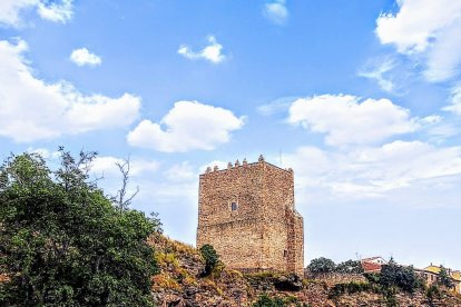 Huertas y castillo Barrio Moro. Ágreda. Silvia Moya Jimenez