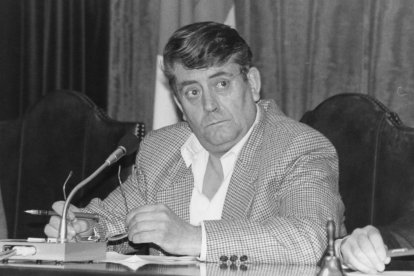 José Luis Las Heras, en 1995. Foto Valentín Guisande