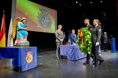 La Policía Nacional de Soria celebra los Santos Ángeles Custodios. MARIO TEJEDOR (19)