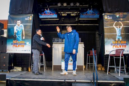 El Rio Duero Voley  presenta la Copa del Rey en Mariano Granados. MARIO TEJEDOR (10)