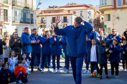 El Rio Duero Voley  presenta la Copa del Rey en Mariano Granados. MARIO TEJEDOR (13)