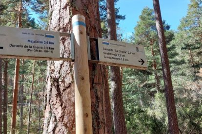 Ruta de las cascadas de Duruelo de la Sierra (Soria). HDS