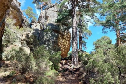 Ruta de las cascadas de Duruelo de la Sierra (Soria). HDS