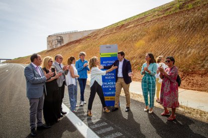 Inauguración del tramo de la Autovía de Duero del Temeroso. MARIO TEJEDOR