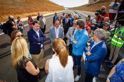 Apertura del tramo del Temeroso en la Autovía del Duero, A-11. MARIO TEJEDOR